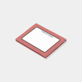 Orangens Karo Post-it Klebezettel (angewinkelt)