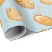 Orangensaft Geschenkpapier (Rolleneckpunkt)