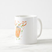 Orangensaft kaffeetasse (VorderseiteRechts)