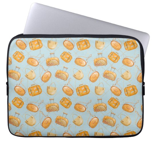 Orangensaft Laptopschutzhülle (Vorderseite)