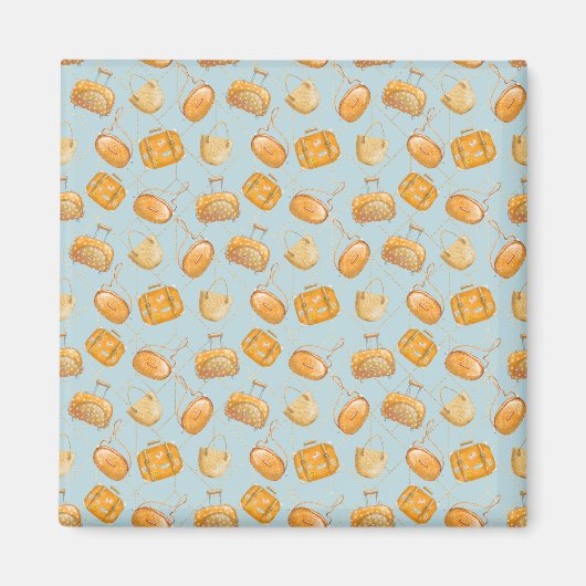 Orangensaft Magnet (Vorne)