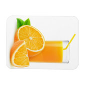 Orangensaft Magnet (Horizontal)