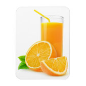 Orangensaft Magnet (Vertikal)