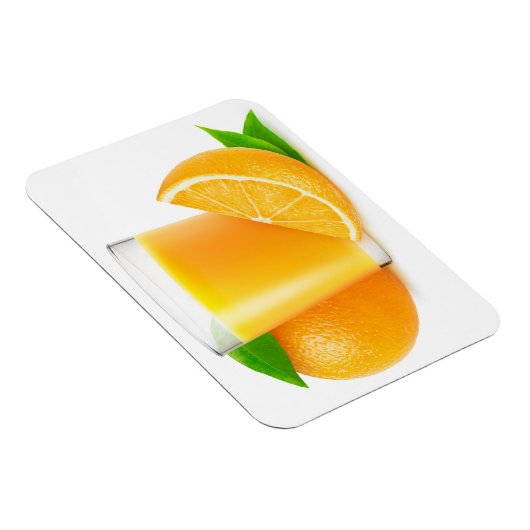 Orangensaft Magnet (Rechte Seite)