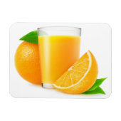 Orangensaft Magnet (Horizontal)