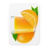 Orangensaft Magnet (Vertikal)