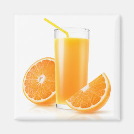 Orangensaft Magnet