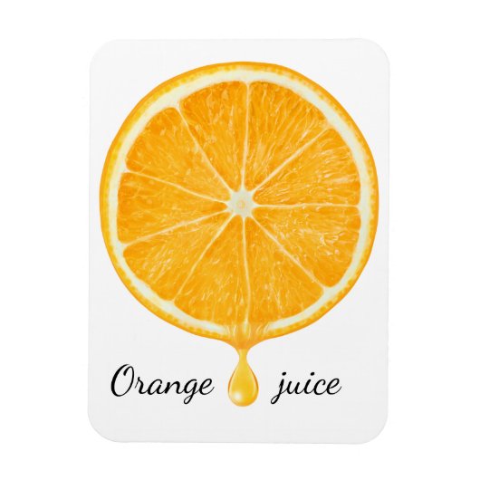 Orangensaft Magnet (Vertikal)
