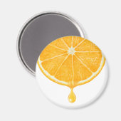 Orangensaft Magnet (Vorderseite/Rückseite)