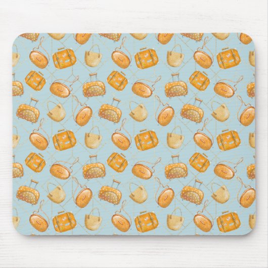 Orangensaft Mousepad (Vorne)