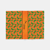 Orangensaft, personalisiert fleecedecke (Vorderseite (Horizontal))