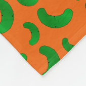 Orangensaft, personalisiert fleecedecke (Ecke)