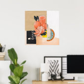 Orangensaft Poster (Heimbüro)