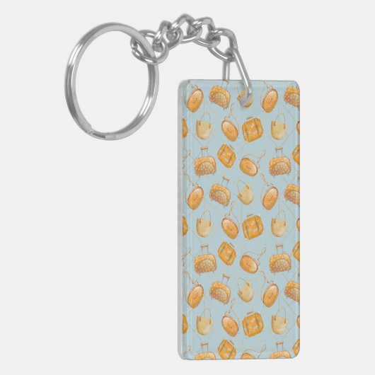 Orangensaft Schlüsselanhänger (Vorderseite links)