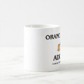 Orangensaft-Süchtiger Kaffeetasse (Mittel)