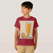 Orangensaft T-Shirt (Vorne ganz)