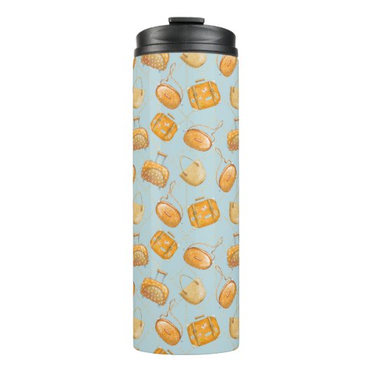 Orangensaft Thermosbecher (Vorderseite)