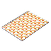 OrangensaftCitrus Fruit Slice, frisch gepresst Notizblock (Linke Seite)