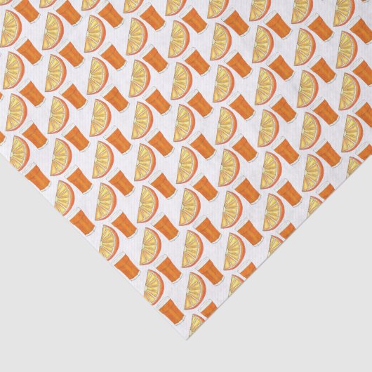 OrangensaftCitrus Fruit Slice, frisch gepresst Seidenpapier (Ausschnitt)