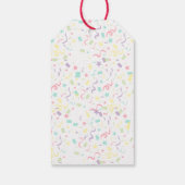 Orangensaftcocktail mexikanische Bridal Fiesta Geschenkanhänger (Rückseite)