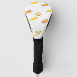 Orangensaftmuster Golf Headcover