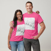 Orangenschale T-Shirt (Unisex)
