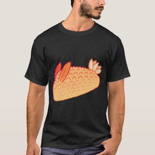 Orangenschalen-Doris T-Shirt (Vorderseite)