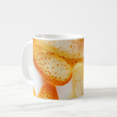 Orangenschalen Kaffeetasse (Vorderseite Links)