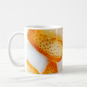 Orangenschalen Kaffeetasse
