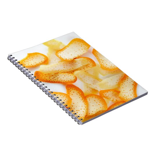 Orangenschalen Notizblock (Rechte Seite)