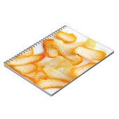 Orangenschalen Notizblock (Linke Seite)