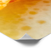 Orangenschalen Poster (Ecke)