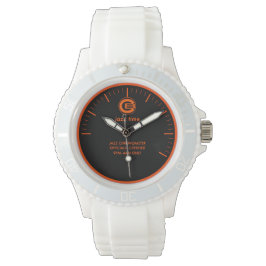 Orangenschalen Sport Jazz Watch Armbanduhr