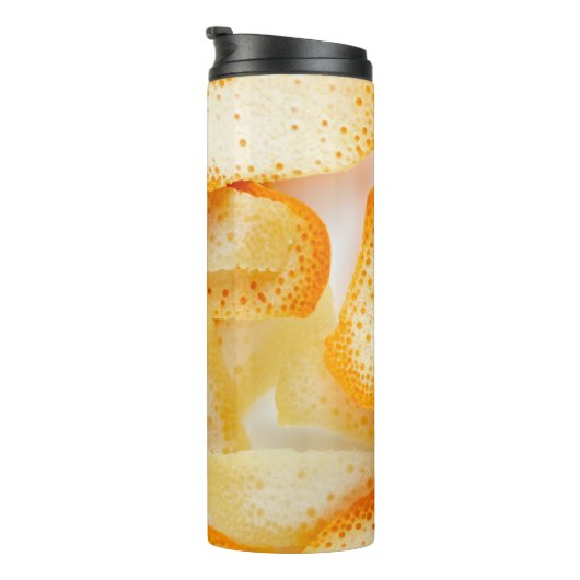 Orangenschalen Thermosbecher (Nach rechts gedreht)