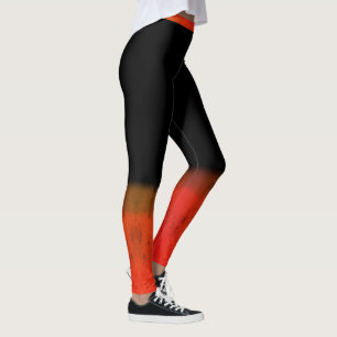 Orangenschatten Leggings