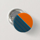 Orangenscheibe Button (Vorne & Hinten)