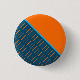 Orangenscheibe Button