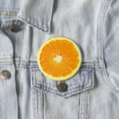 Orangenscheibe Button (Beispiel)