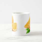 Orangenscheiben Kaffeetasse (Mittel)
