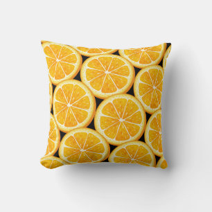 Orangenscheiben Kissen