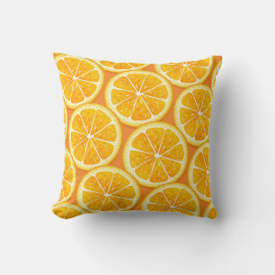Orangenscheiben Kissen
