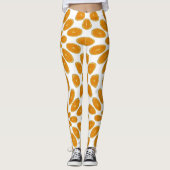 Orangenscheiben Leggings (Vorderseite)