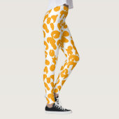 Orangenschildkröte Leggings (Rechts)