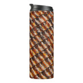 Orangenschindeln Thermosbecher (Nach rechts gedreht)
