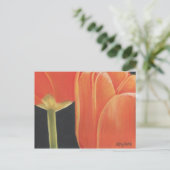 Orangenschlauch Postkarte (Stehend Vorderseite)