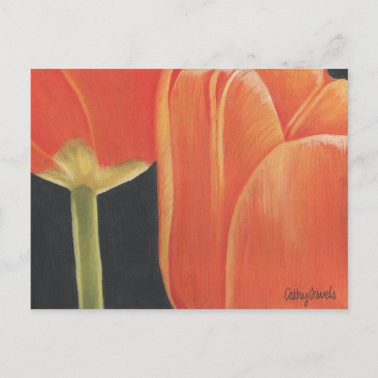 Orangenschlauch Postkarte (Vorderseite)