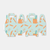 Orangenschreibwerkzeuge - hellblau geschenkschachtel (Ungefaltet)