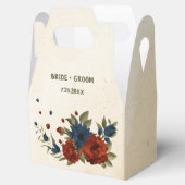 Orangenseehochzeit Geschenkschachtel (Geöffnet)