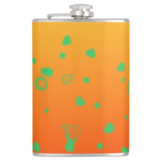 OrangenShades Flachmann (Vorderseite)