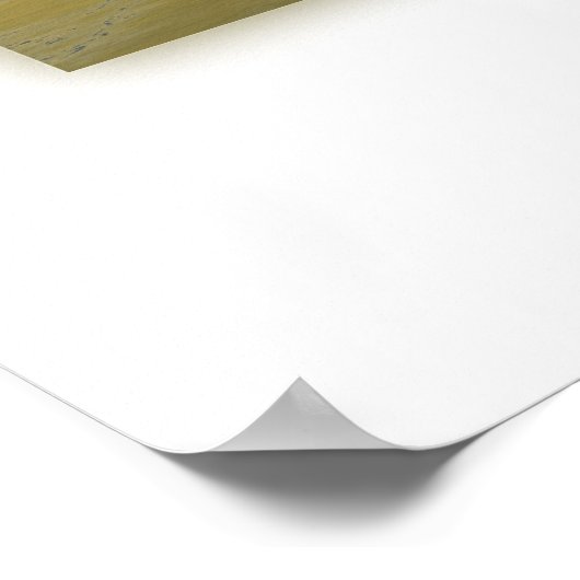 Orangensonne Poster (Ecke)